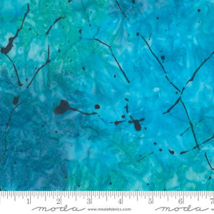 Blue Ridge Batiks Cotton Fabric 4367 marble sky