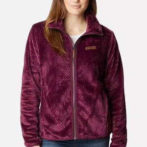 Columbia Sportswear Jacket Small Purple Women Full Zip Hooded Nylon Athletic