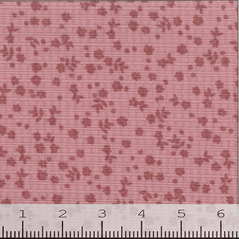 mauve, Angela Pointelle Rib Knit Fabric FA147