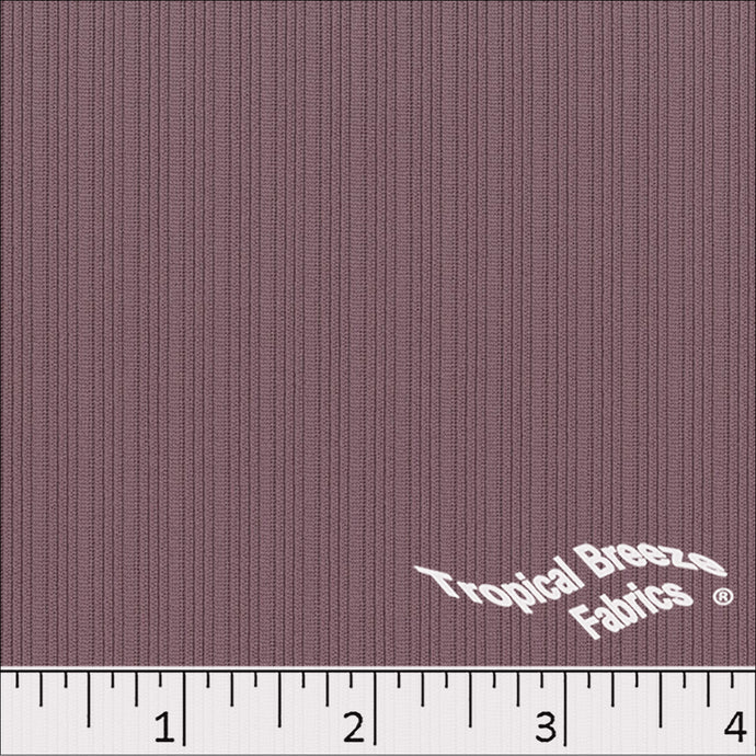 mauve, Ideal Rib Knit Polyester Fabric 32351