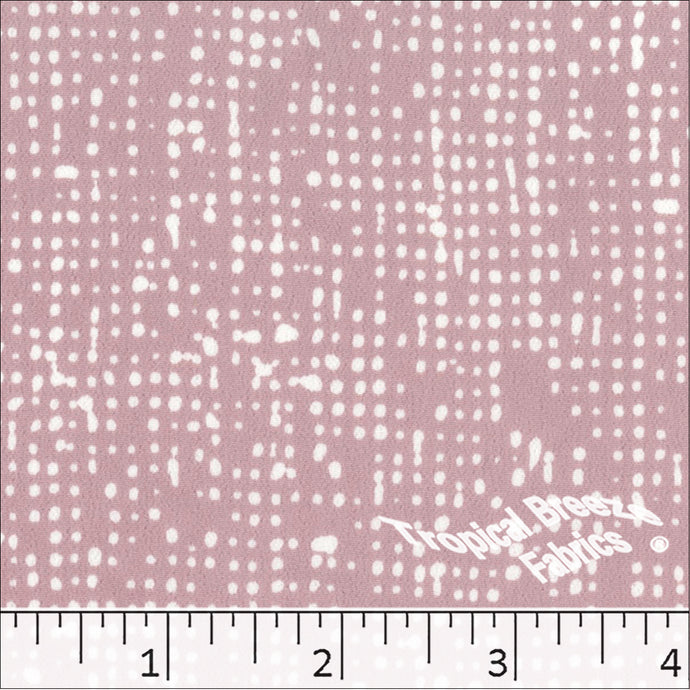 Koshibo Print Polyester Fabric 048429 mauve