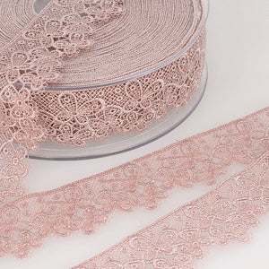 Mauve lace