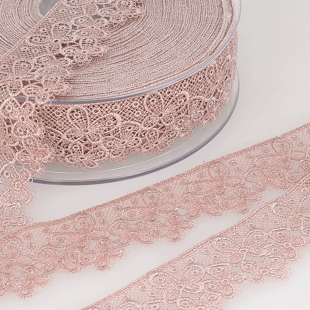 Mauve lace