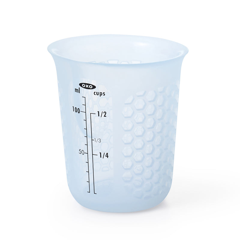  OXO Good Grips 2 Cup Adjustable Measuring Cup, Clear/Black:  Home & Kitchen