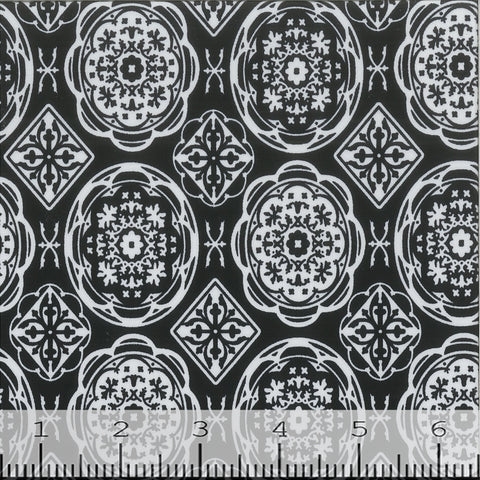 medallion, Pink Floral Stretch Swimsuit Fabric GS1