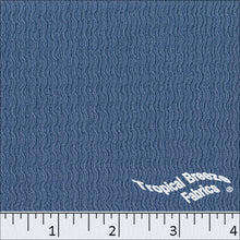 Wavy Crepe Knit Fabric 32930 medium blue