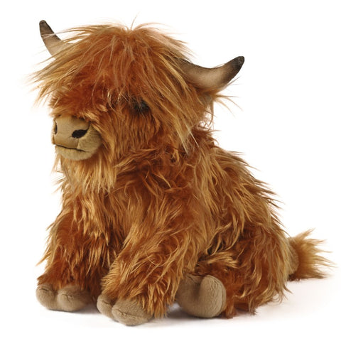 Highland Cow Plush Toy side view
