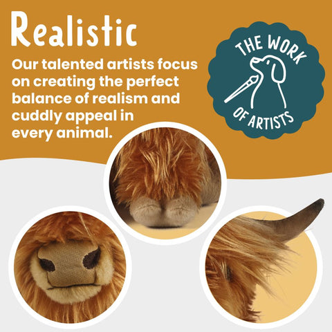 Details about Highland Cow Plush Toy