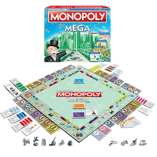 Winning Moves Games Monopoly Mega Edition for a Fun Family Night – Review  and Giveaway