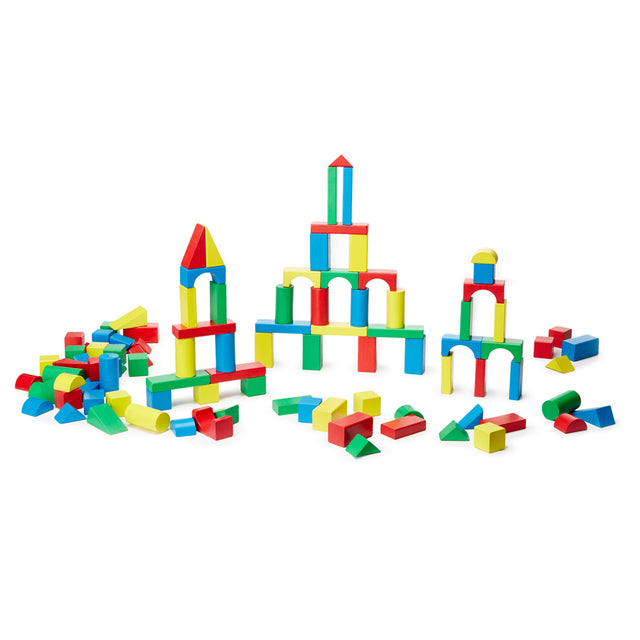 Melissa and Doug Wood Blocks Set 100-pieces 481 – Good's Store Online