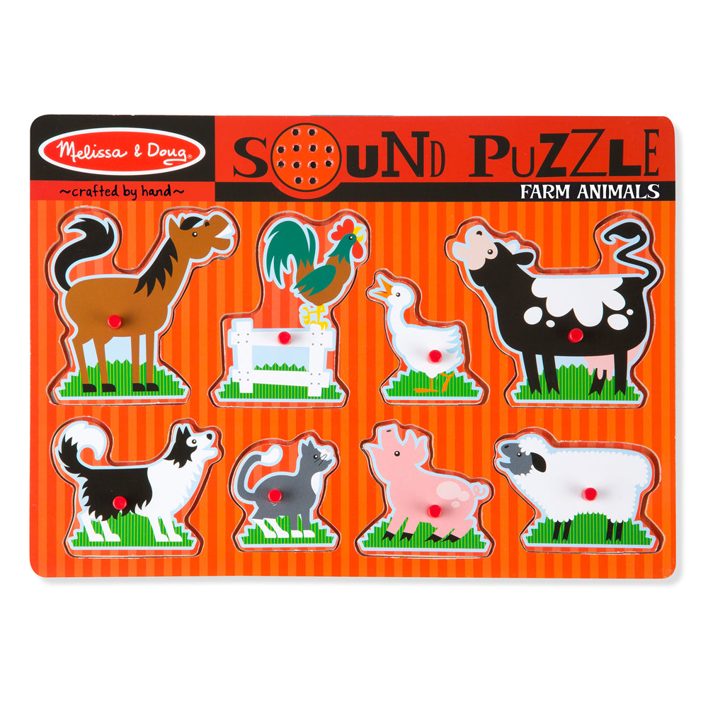 Sound puzzle animals