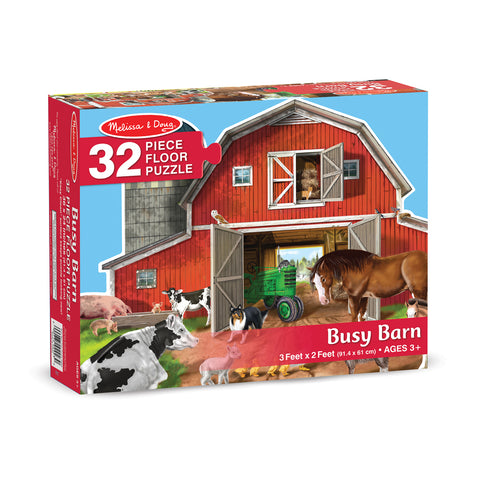 Floor puzzle in box