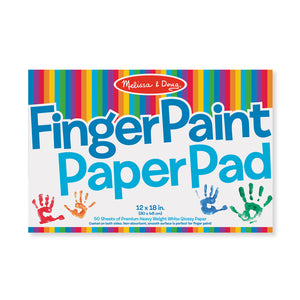 Colorations 11 x 16 Glossy Finger Paint Paper - 250 Sheets