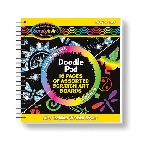 Scratch art dooble pad