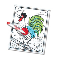 magicolor pad in use - rooster