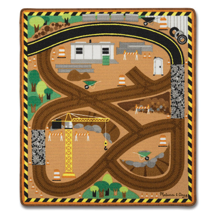 Melissa & Doug construction zone rug.