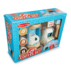 Packaged play coffee set.