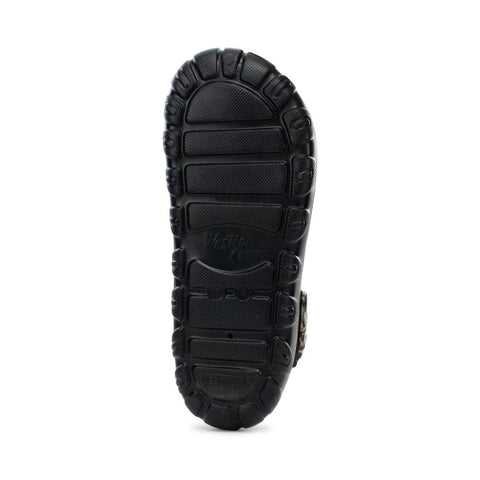 Sole of Western Chief men's Easies Wildwood Camo Clog