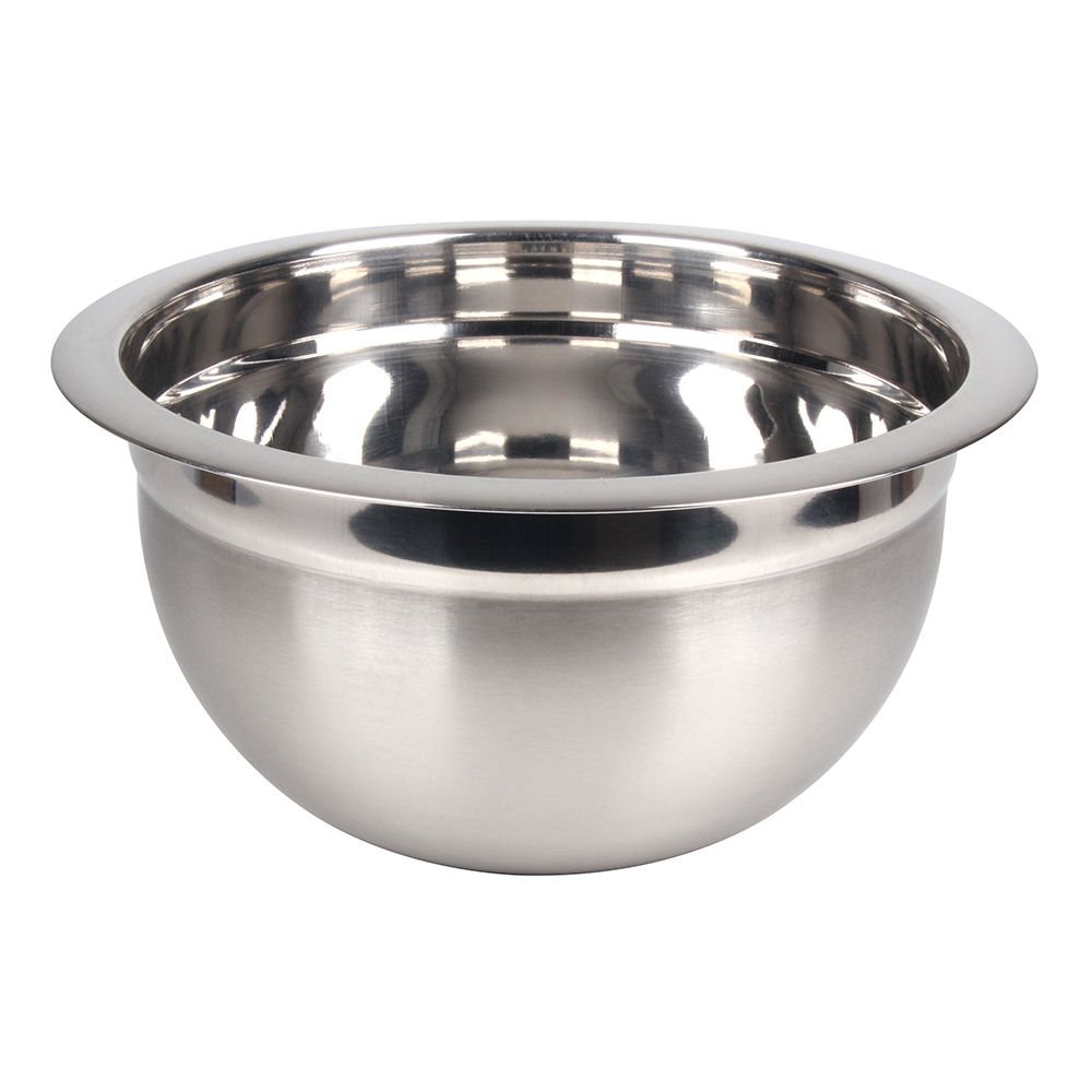 Linden Sweden 513411 Jonas 3 Qt. Heavy-Duty Stainless Steel Mixing /  Whipping Bowl