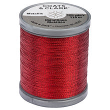 Ruby metallic thread