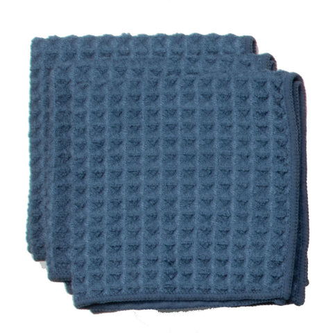midnight, Hydroweave Waffle Dishcloth 3 Pack R87