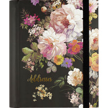 Midnight Floral address book
