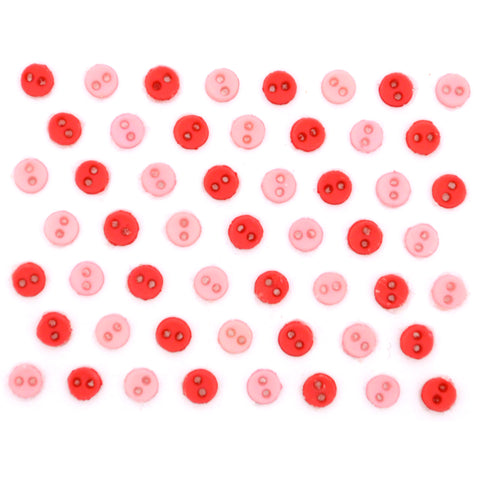 Dress It Up Buttons Micro Mini Round Hydrangea 9526