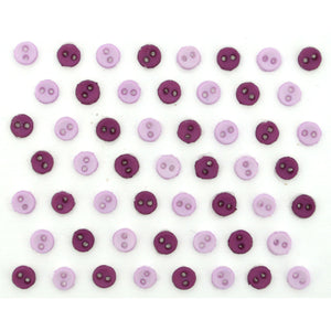 Buttons Round Micro Mini Lavender