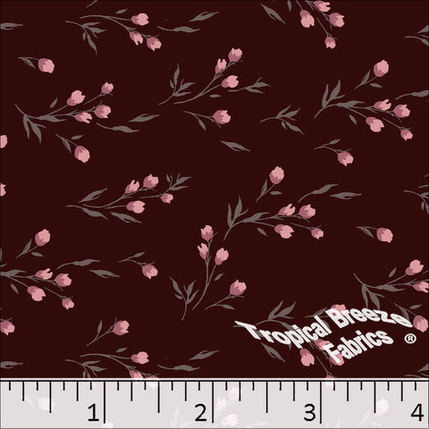 mocha, Standard Weave Poly Cotton Dress Fabric 6273