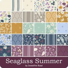 Sea Glass Summer Collection Cotton Fabric Jelly Roll 43180JR sample images