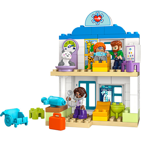 LEGO Duplo Town First Time Visit with the Doctor Office Building Toy Playset 10449