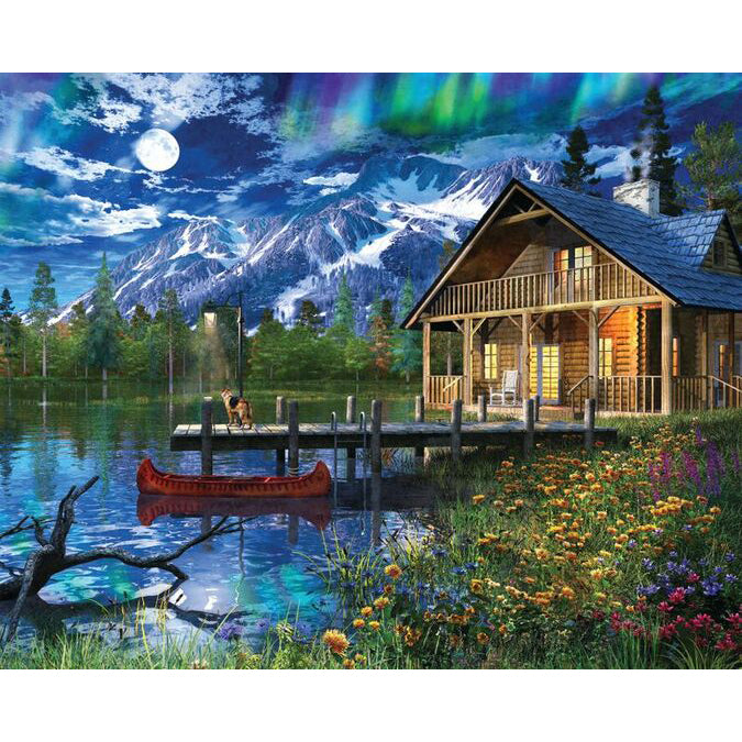 Moon Cabin Retreat puzzle