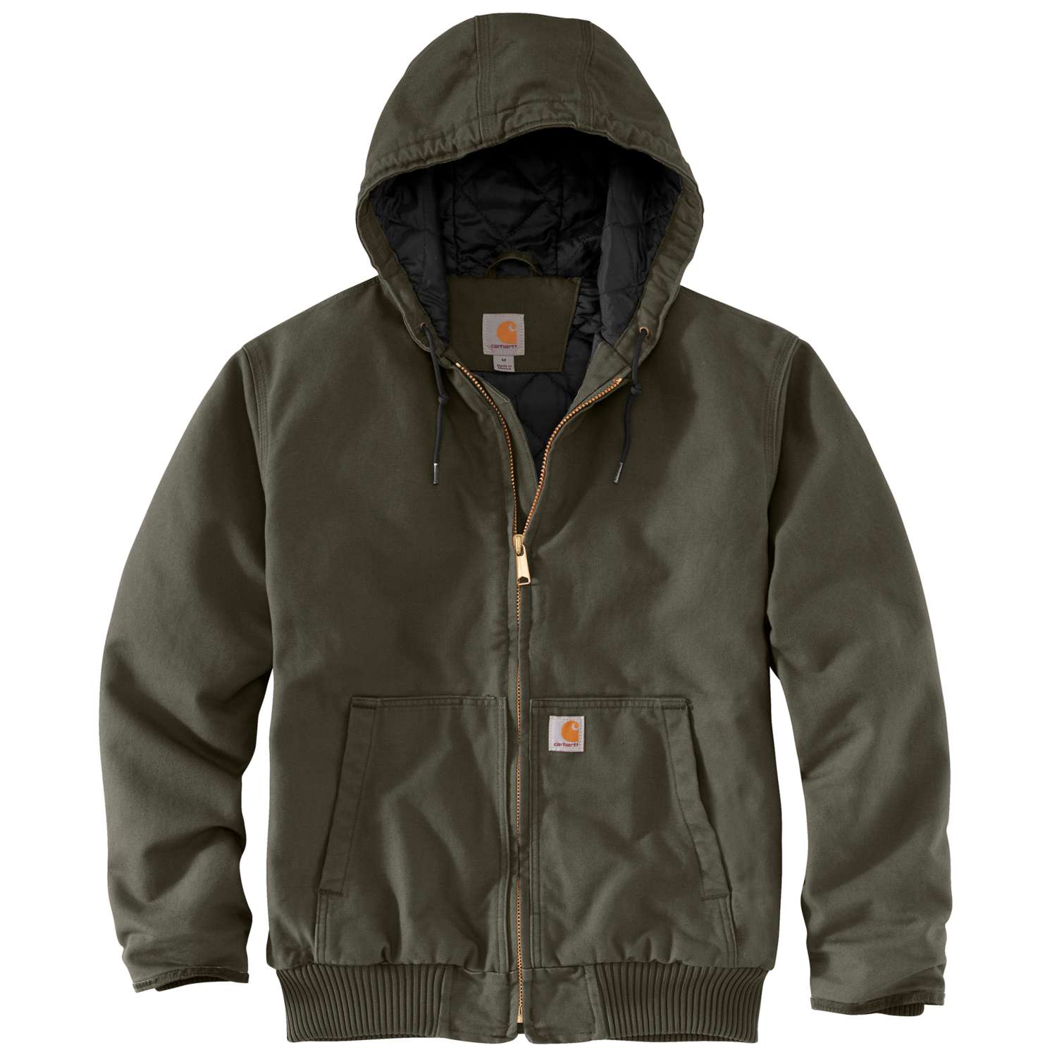 Carhartt Men's Washed Duck Insulated Work Jacket 104050