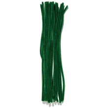Moss green pipe cleaners