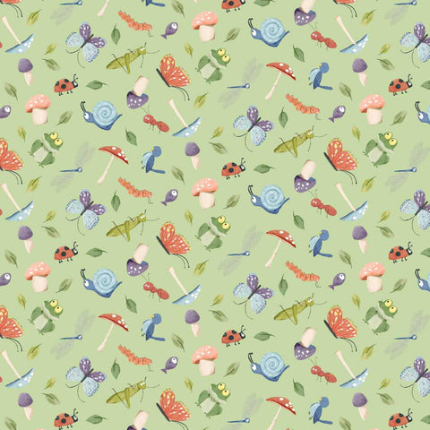 motifs toss, Lucky Duck Collection Cotton Fabric 89