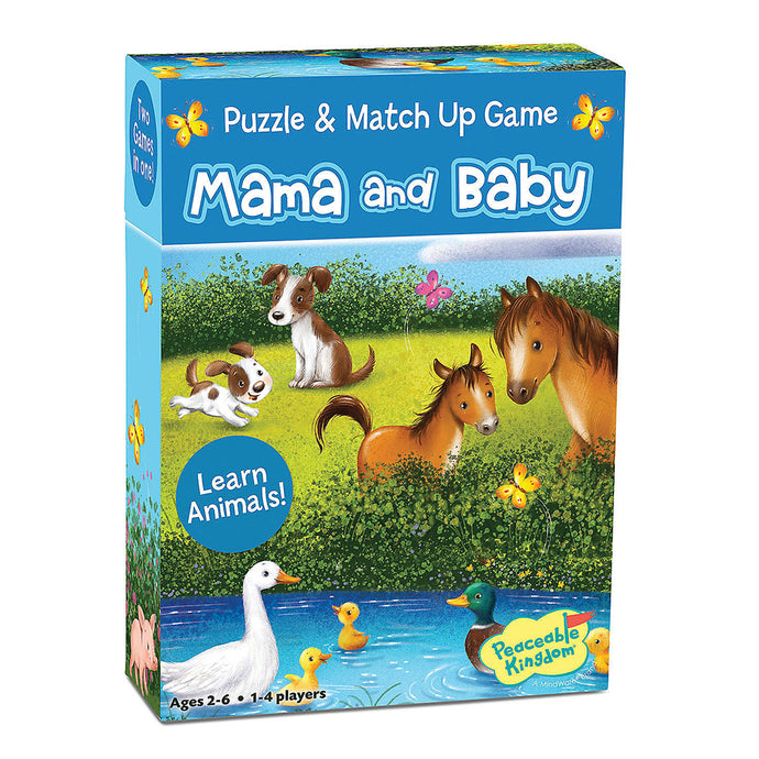 Mama and Baby Puzzle & Match Up Game MU26