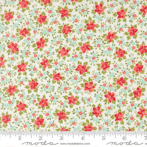 multi, Bloomsberry Collection Small Floral Cotton Fabric 55353