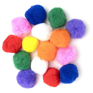 Cheap 10mm Colorful Pom pom Ball Plush Mixed Color Creative Kids Handmade  Material Glitter Foam Ball DIY Craft Supplies