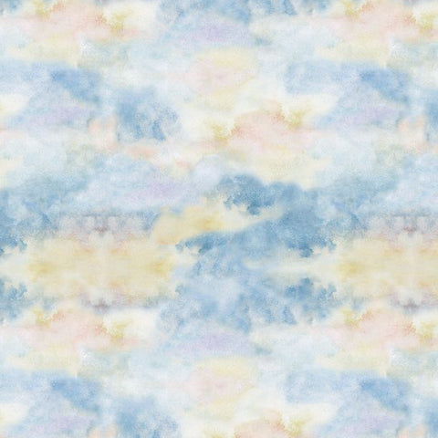 Coastal Sanctuary Collection Sky Texture Cotton Fabric Multi Color