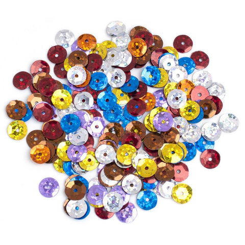 Multicolor sequins