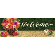 Fall and Winter Signature Signs mums basket