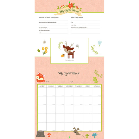 8th month calendar