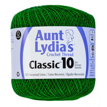Myrtle green crochet thread