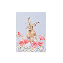 Field of Flowers Hare Small Notebook