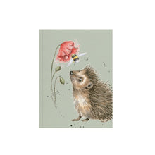 Busy as a Bee Hedgehog Small Notebook