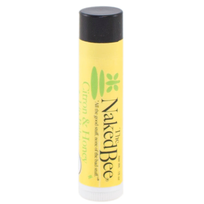 the naked bee citron and honey lip balm