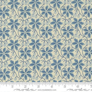 Bleu de France Collection Maintenon Blenders Cotton Fabric Natural