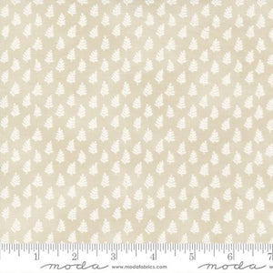 Happiness Blooms Collection Ferns in a Row Cotton Fabric natural