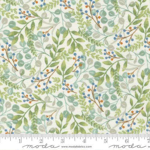 Harvest Wishes Fall Foliage Cotton Fabric natural