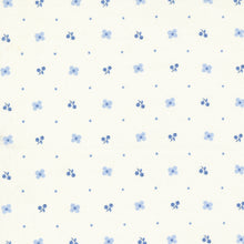 Blueberry Delight Collection Blossoms Cotton Fabric 3034 natural